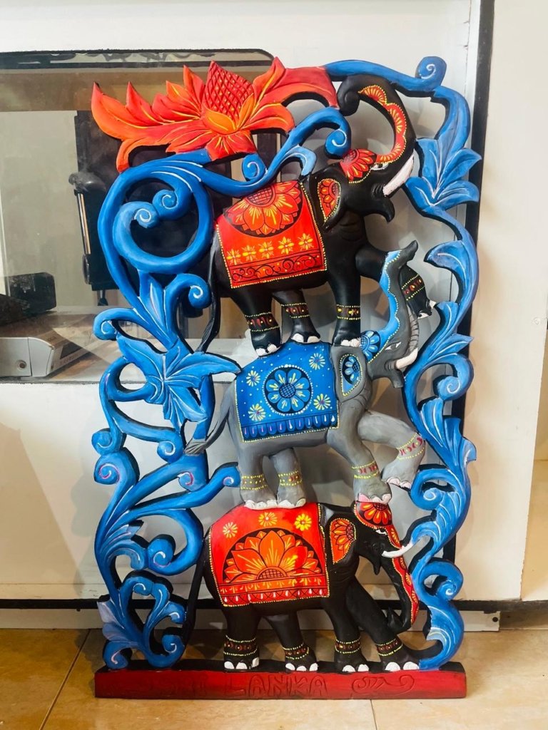 Handcrafted Wall Mask – Traditional (Small)
