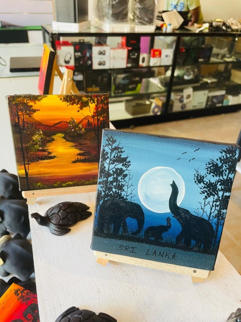 Coaster Set (4pcs) – Sri Lanka Wildlife