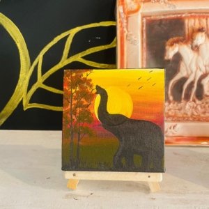 Hand-Painted Wall Plate – Sigiriya Landscape